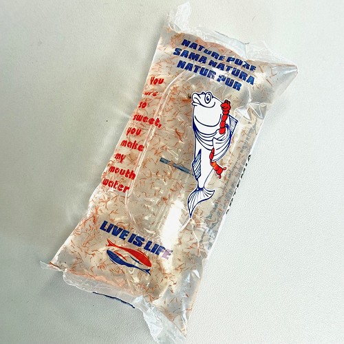 Live fish food Brine shrimp in a 180 ml bag