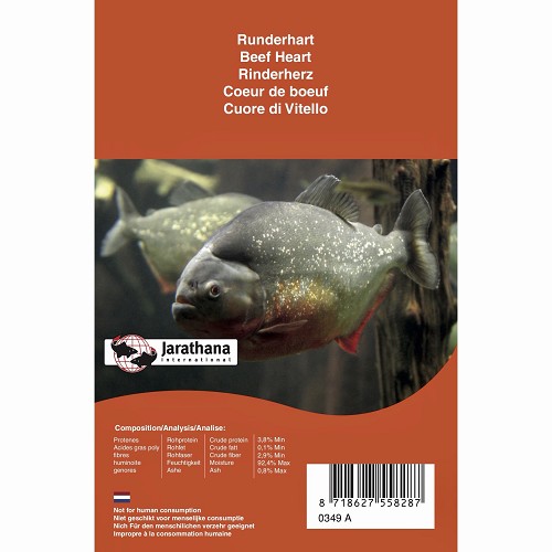 Beef heart frozen in blister pack