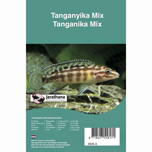 Tanganika (Cichlids) food frozen in blister pack