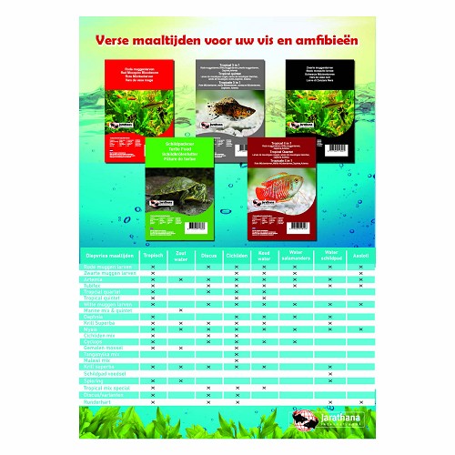 Poster diepvries blister