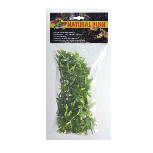 Create your own jungle! Your reptile will never know the difference. Natural Bush™ Plants provide hiding and resting places for all types of reptiles and amphibians.