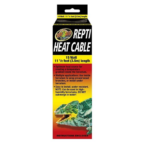 Repti Heat Cable 15W, 3,5m