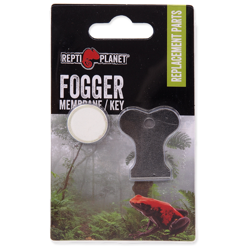 The ceramic disk (membrane) is consumer goods, the life time is approximately 3000 hours. The membrane must to be changed once the mist effect begins to slow down. Its lifespan depends on a number of factors including water purity, operating time, water hardness etc.

Exchanging the membrane:
1. Disconnect electric cable from the socket.
2. Remove sediment and limescale from Fogger. It is possible to use the water and vinegar solution (dip the Fogger for 30 minutes in the solution). After this dry the Fogger thoroughly.
3. Using the key (A) turn the round nut (B) anticlockwise.
4. Dismantle brass washer (C) and membrane (D). Leave the rubber washer (E) in the place.
5. Clean off chemical or mineral sediments from the round nut (B) and brass washer (C) with a soft cloth and fit on a new membrane (D). Black rings should point down. Inner space of the cavity has to be fully dry before installation of the new membrane.
6. Place the Fogger into a water container and keep flat and pour clean water into the container until the water level is 20mm to 40mm above the ceramic disk.
7. Connect the power cable of the Fogger to the transformer. Pluq the transformer into A/C power socket. The Fogger will start producing mist and water spray. At the same time, the LED lights begin to light.