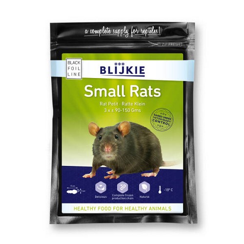 Frozen rat junior (per 3 x 90-150 gr.)